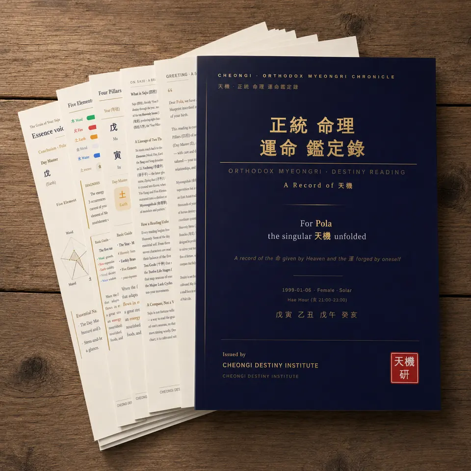 Premium Custom Saju Reading PDF