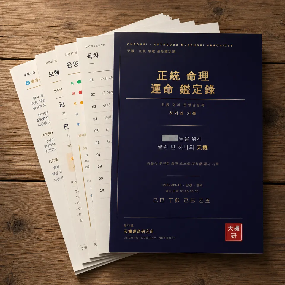 정밀분석 사주풀이 PDF